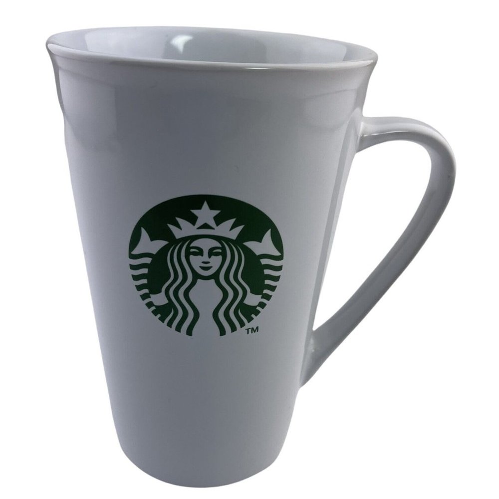 Oversize Traditional Starbucks Logo Design Coffee Mug 2014 17.8 fl oz